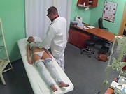Sexy Gina Sucks And Fucks Her Doctor In The Clinic.