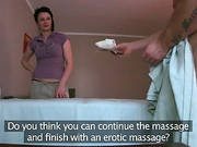 Hot Masseuse Miranda Gets A Fat Cock Crammed Down On Her Tight Wet Pussy