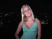 Blonde Teen Girl Intervew For Public Orgy Part 1
