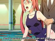 Hentai Teen In Swimsuit Getting Laid