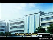Hentai Sweetie In Glasses Gives Blowjob To Her Master In Hospital