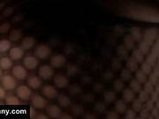 Sexy Blonde Is Blindfolded By A Tranny