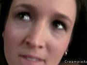 Petite Amateur Fucked And Creampied On Casting