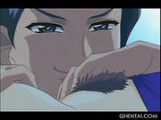 Hentai Busty Temptress Gets Cunt Licked In Close-up In The Pool