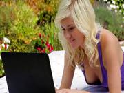 Blonde Jezebel Gets All Naughty And Really Excited