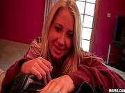 Luscious Blondie Gets Bonked Pov Style