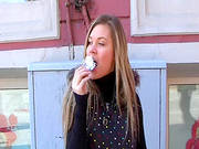 Superb Ivanka Loves To Swallow