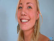 Blonde Beauty Enjoys True Pleasure