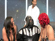 Janae And Luscious Fucking In Threesome