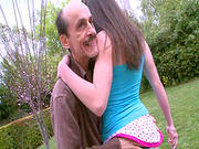 Young Babe Fucked By Old Guy
