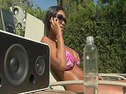 Busty Latina In Outdoor Hardcore