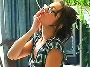Hot Babe Likes To Psoe Naughty