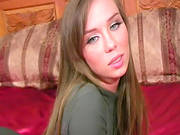 Blonde In Pantyhose Fetish Solo