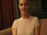 Insolent Blonde Likes Teasing In Solo