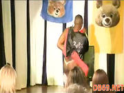 Girls Go Crazy For The Dancing Bear Crew -9