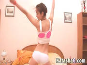 Horny Russian Girl Toying Snatch