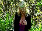 Busty Beauty In Smoking Masturbation