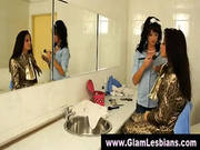 Classy Glamorous Stocking Lesbians -12