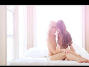 Sexy Girls Making Romantic Lesbian Love