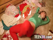 Hot Russian Shows Pink Vagina On Camera