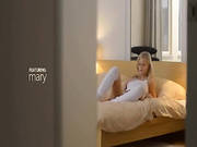 Unique Blond Babe Rubbing The Clit -2
