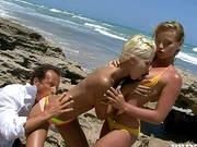 All Alone And Super Horny On The Beach