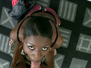 Ebony Hottie Lux Play Sucks A Prick And Gets Fucked And Facialed