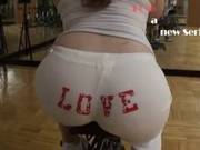 Hot Girl With An Awesome Ass On A Stairmaster