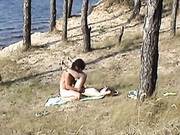 Couple In Sex Outdoor - Angelina. Part 2