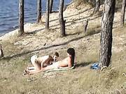 Couple In Sex Outdoor - Angelina