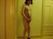 A Crosdresser And Golden Body..