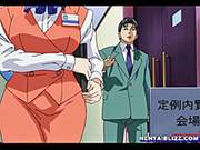 Hairy Pussy Office Girl Hentai Handjob By Her Boss