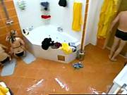 2 Gals Masturbating In Czech Large Brother Below Shower