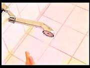 Swedish Beauty Masturbates In Shower Retro