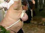 French Bbw Mature Slave Tied Up In A Hot Bdsm Sex Clip