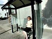 Shaggy Redhead Legal Age Teenager Flashing In Public - N. C.
