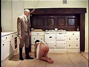 Boy-friend Disciplines His Maid