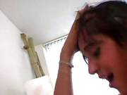Randy Tanned Brunette Riding Young Hard Cum Shooter