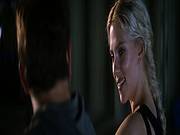 Scarlett Johansson Naked Treading Water, Her Body Obscured