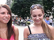 Sassy Girls Are Fucking In The Park In A Threesome