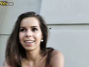 Charming Teen Rides Meaty Dick Face To Face Outdoor
