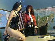 Busty Horny Patriot Scar Gets Busy With Tickling The Wet Cunt Of Kinky Chick
