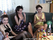 Naughty Girls Are Eating One Another Having Dirty Bachelorette Party