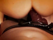 Knobby Dildo Is Plugged In A Wet Snatch Of Blonde Mommy