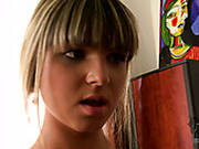 Sophisticated Mistress Drills Untouched Pussy Of Skinny Teen With Strap On