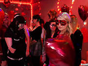 Masquerade Turns Into A Super Hot Swinger Party With Spoiled Buxom Sluts