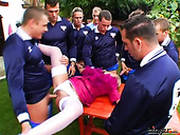 Horn Made Hussy Gets Her Snatch Banged In Missionary Pose While Giving A Head