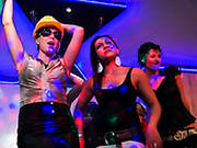 Naughty And Wet Bitches Go Wild On The Club Stage