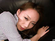 Kazumi Nanase Wearing Torn Pantyhose Gets Her Pussy Fucked