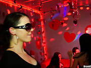 Torrid And Kinky Girlies Get Drunk And Thirst For Being Fucked Hard At The Haunt